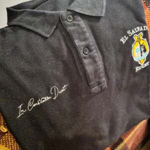 Polo algodón negro In Contraria Ducet