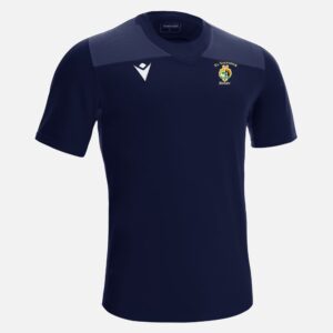 Camiseta de entrenamiento marino. Macron. Peridot