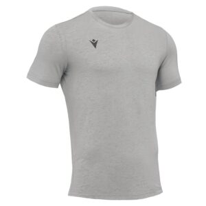 Camiseta gris algodón. Macron. Boost