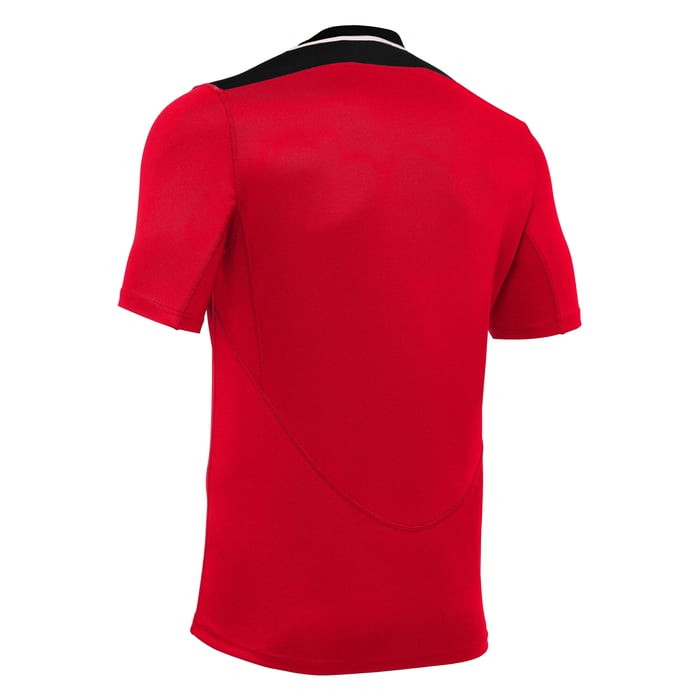 Camiseta de juego roja/negra. Macron. Jasper - Imagen 4