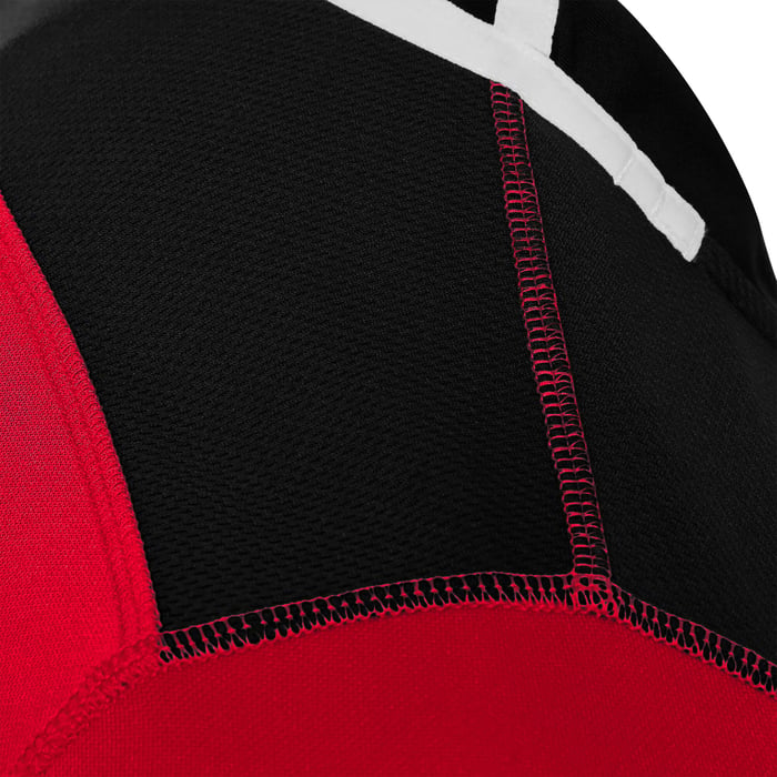 Camiseta de juego roja/negra. Macron. Jasper - Imagen 3