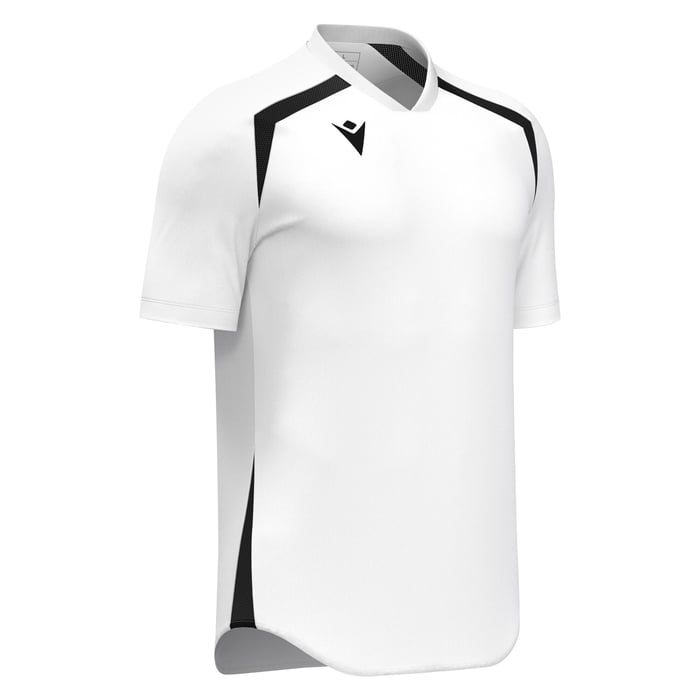 Camiseta blanco/negro. Macron. Wyrm
