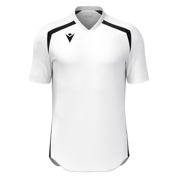 Camiseta blanco/negro. Macron. Wyrm - Imagen 5