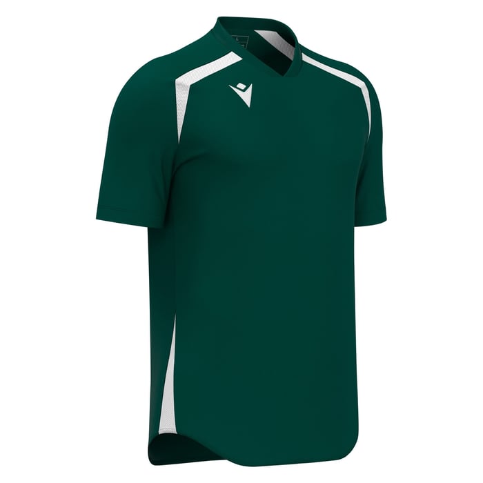 Camiseta verde/blanco. Macron. Wyrm
