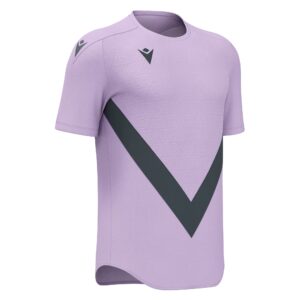 Camiseta Lila/Antracita. Macron. Wisp