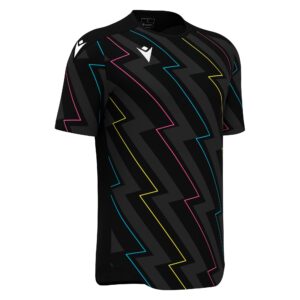 Camiseta Negra/Thunder. Macron