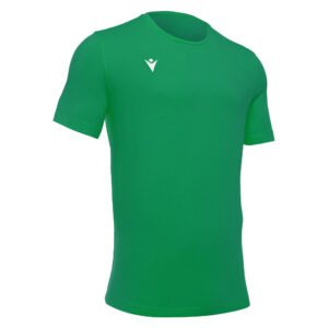 Camiseta verde algodón. Macron. Boost